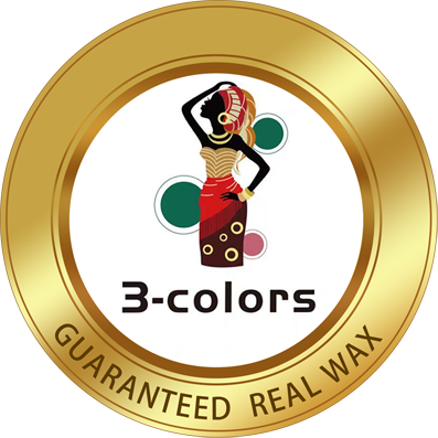 3-colors guaranteed real wax